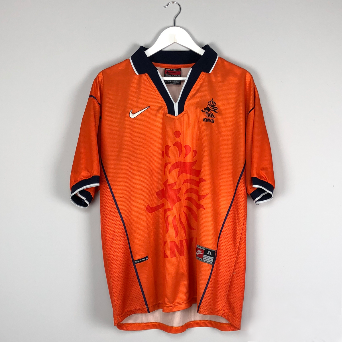Maillot Retro 1998-00 Pays Bas Prototype Domicile (orange)