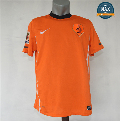 Maillot Retro 2010 Coupe du Europe Pays Bas Domicile