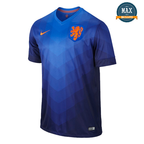 Maillot Retro 2014 Pays Bas Exterieur