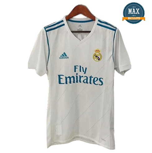 Maillot Retro 2017-2018#Real Madrid Domicile Blanc