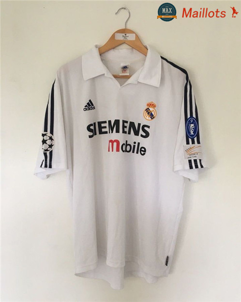 Maillot Retro 2002-03 UCL final Real Madrid