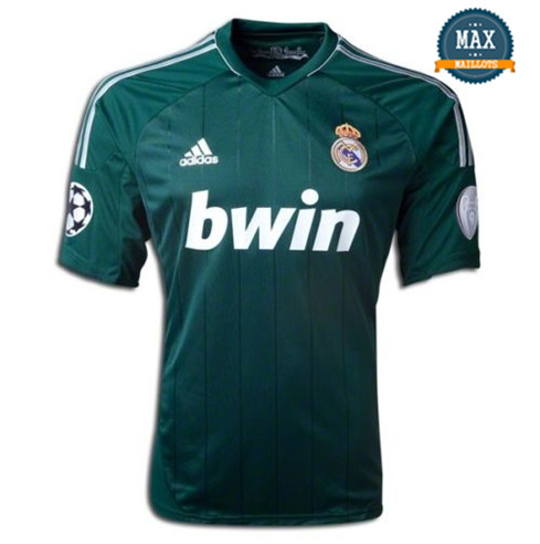 Maillot Retro 2012-13 Real Madrid Exterieur Vert