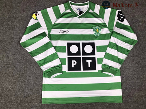 Maillot Retro 2003 Lisbon home Manche Longue