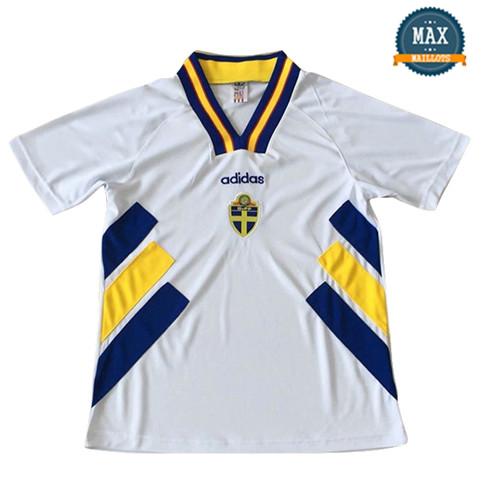 Maillot Retro 1994#Suede Blanc