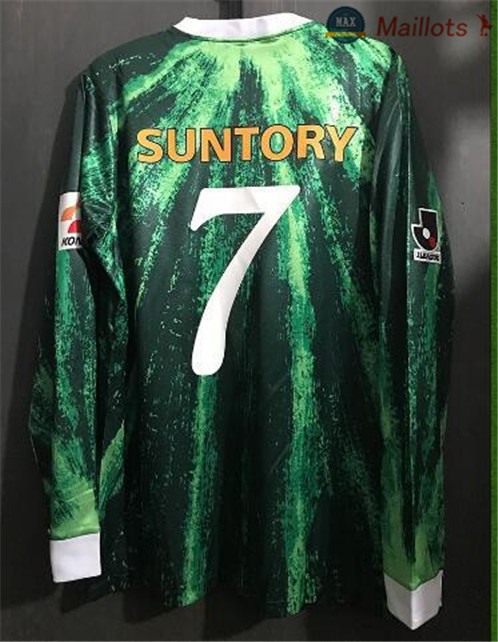 Maillot Retro 1993-95 Verdy Kawasaki Manche Longue Domicile (7 BISMARCK)