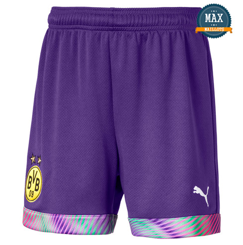 Maillot Borussia Dortmund Shorts 2019/20 Exterieur Gardien de but Violet