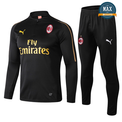 Survetement AC Milan 2019/20 Noir