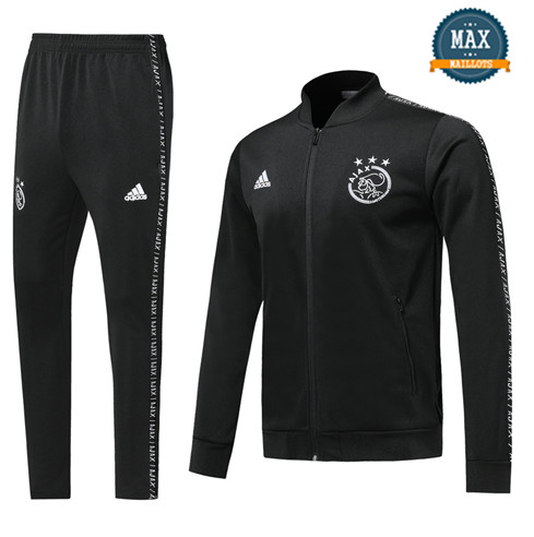 Veste Survetement Ajax 2019/20 Noir