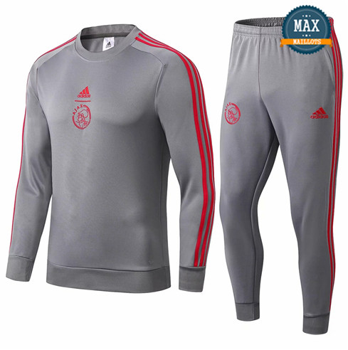 Survetement Ajax 2019/20 Gris fonce