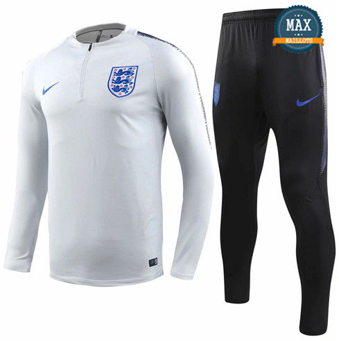 Survetement Angleterre 2019/20 Gris Blanc