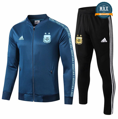 Veste Survetement Argentine 2019/20 Bleu Marine