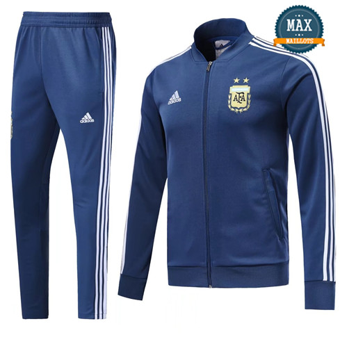 Veste Survetement Argentine 2019/20 Bleu