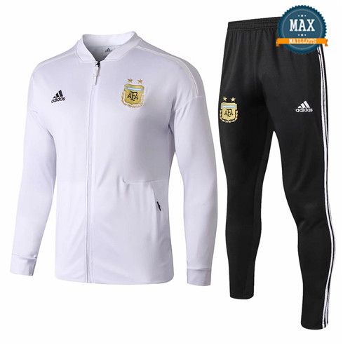 Veste Survetement Argentine 2019/20 Blanc