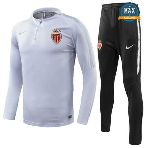 Survetement AS Monaco 2019/20 Blanc