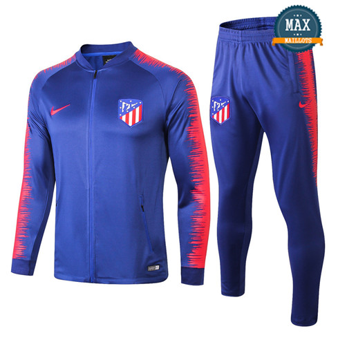 Veste Survetement Atletico Madrid 2019/20 Bleu Strike Drill