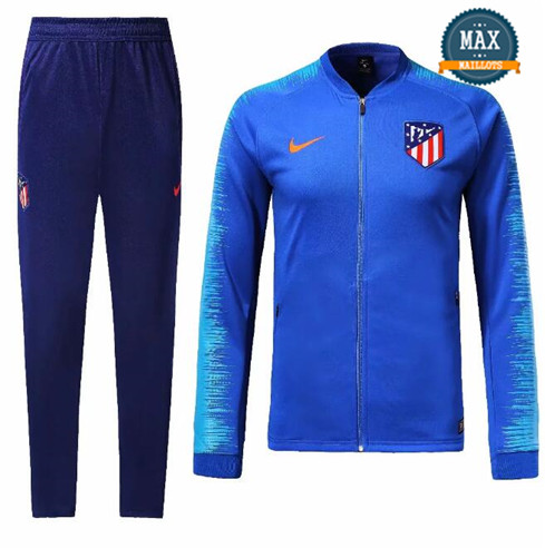 Veste Survetement Atletico Madrid 2019/20 Bleu