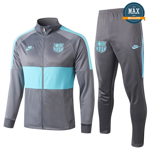 Veste Survetement Barcelone 2019/20 Gris