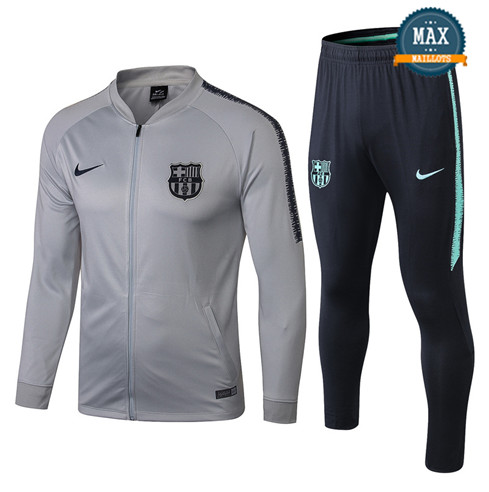 Veste Survetement Barcelone 2019/20 Gris V