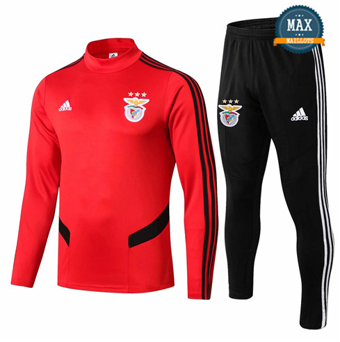 Survetement Benfica 2019/20 Rouge + Short Noir