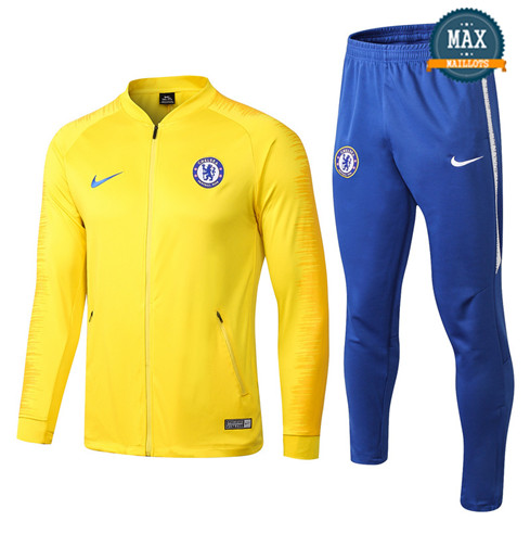 Veste Survetement Chelsea 2019/20 Jaune