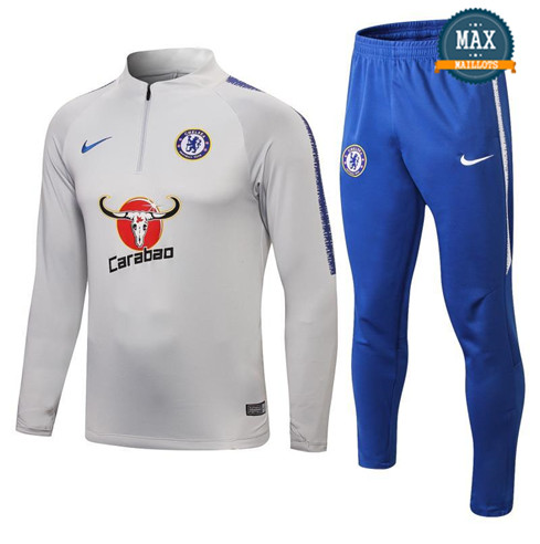 Survetement Chelsea 2019/20 Gris/Clair