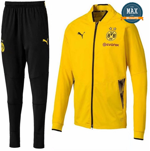 Veste Survetement Dortmund 2019/20 Jaune