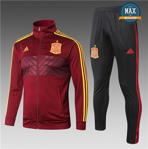 Veste Survetement Espagne 2019/20 Rouge
