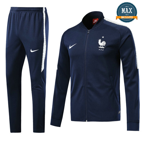 Veste Survetement France 2019/20 Bleu Marine