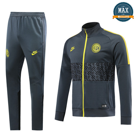 Veste Survetement Inter Milan 2019/20 Gris fonce