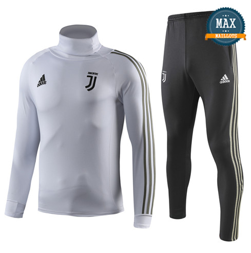 Survetement Champions League Juventus 2019/20 Blanc Col Haut