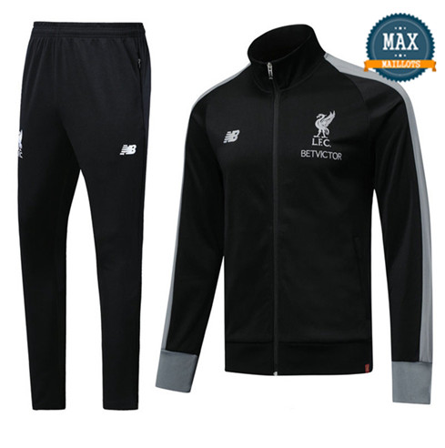 Veste Survetement Liverpool 2019/20 Noir