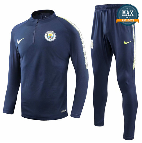 Survetement Manchester City 2019/20 Bleu Marine