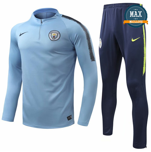 Survetement Manchester City 2019/20 Bleu