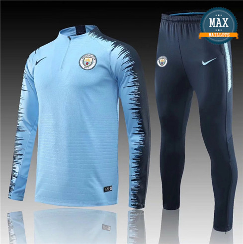 Survetement Manchester City 2019/20 Bleu Ciel Strike Drill