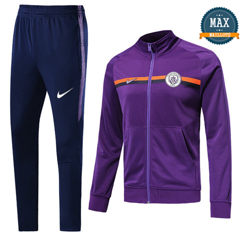 Veste Survetement Manchester City 2019/20 Violet