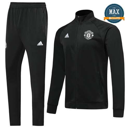 Veste Survetement Manchester United 2019/20 Noir