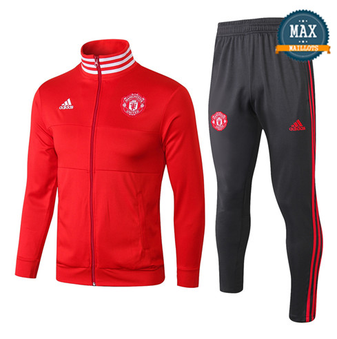 Veste Survetement Manchester United 2019/20 Rouge