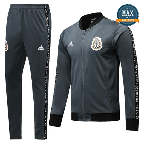 Veste Survetement Mexique 2019/20 Gris fonce