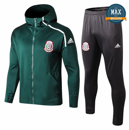 Veste Survetement à Capuche Mexique 2019/20 Vert