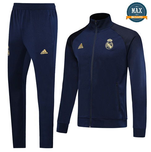 Veste Survetement Real Madrid 2019/20 Bleu Marine