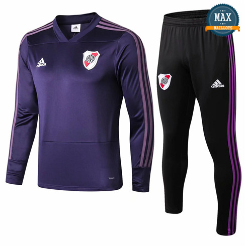 Survetement River Plate 2019/20 Violet Col V