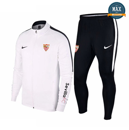 Veste Survetement Seville 2019/20 Blanc