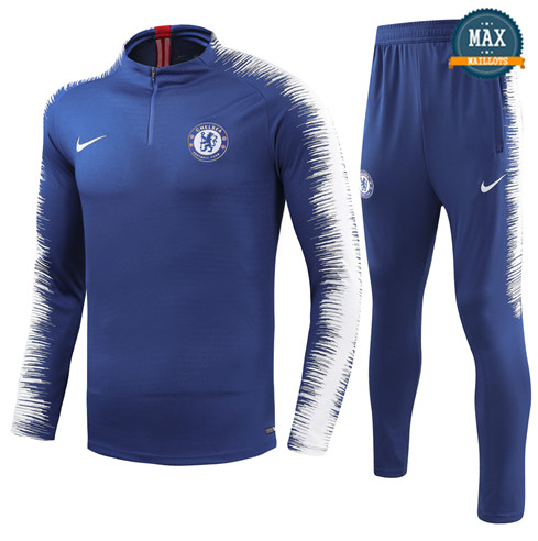 Survetement Enfant Chelsea Fans 2019/20 Bleu