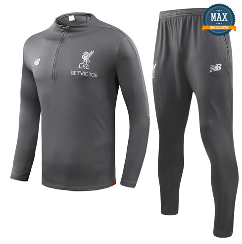 Survetement Enfant Liverpool 2019/20 Gris