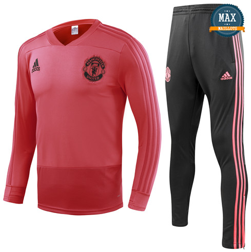 Survetement Enfant Manchester United 2019/20 Rouge