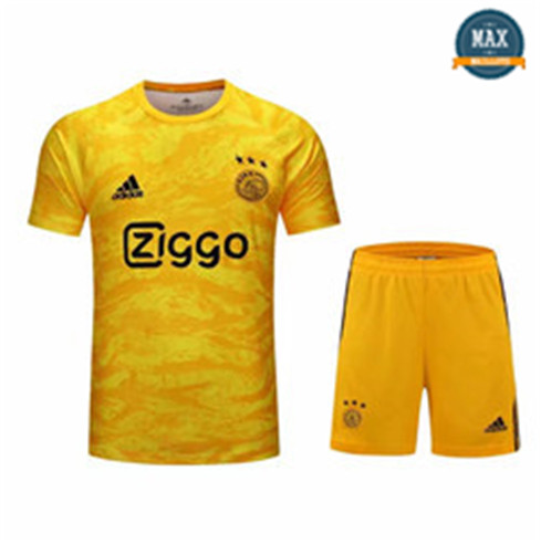 Maillot + Pantalon Ajax 2019/20 Gardien de but Jaune