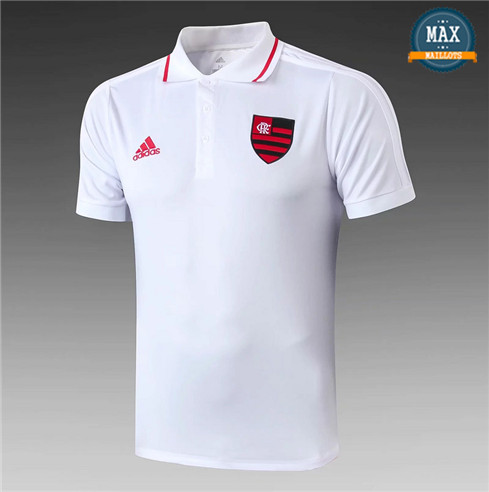 Maillot Polo Flamenco RJ 2019/20 Training Blanc