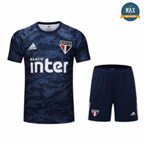 Maillot + Pantalon São Paulo 2019/20 Gardien de but Bleu Marine