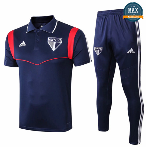 Maillot + Pantalon São Paulo 2019/20 Training Bleu