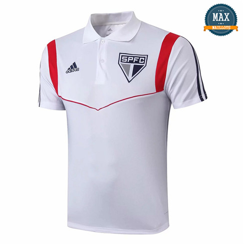 Maillot Polo São Paulo 2019/20 Training Blanc